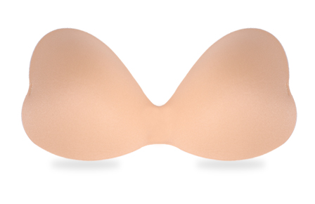 One-piece Style Heart Shape Adhesive Strapless Invisible Bra