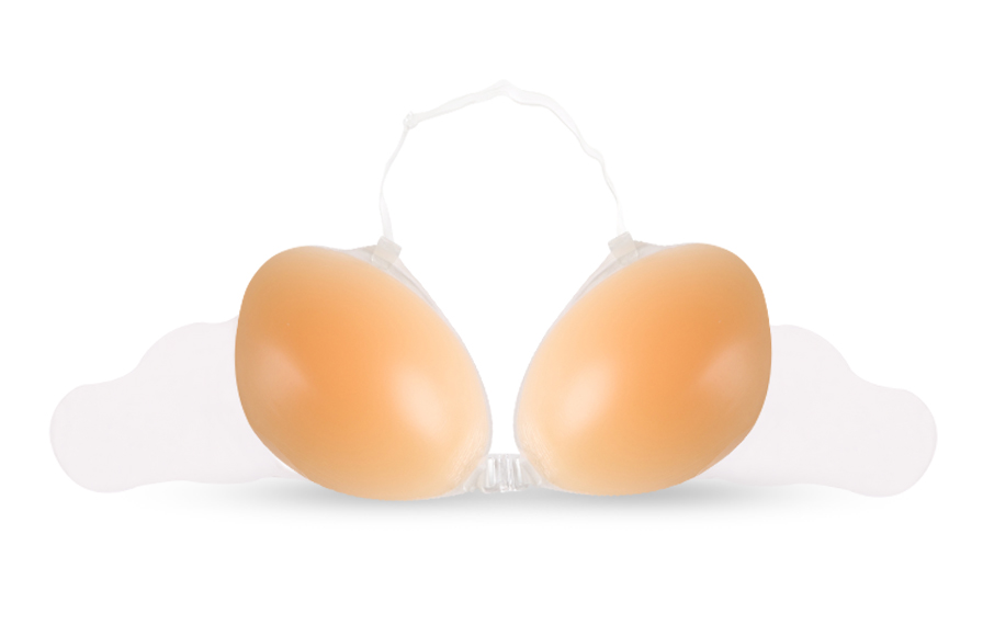 Side Adhesive Tape Normal Thicken Silicone Bra With Strap