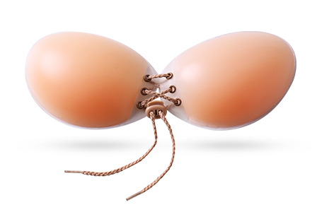 Round Shape LaLa Gather Adhesive Silicone bra