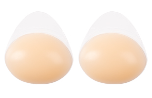 Oval Shape Lift Adhesive Silicone Bra