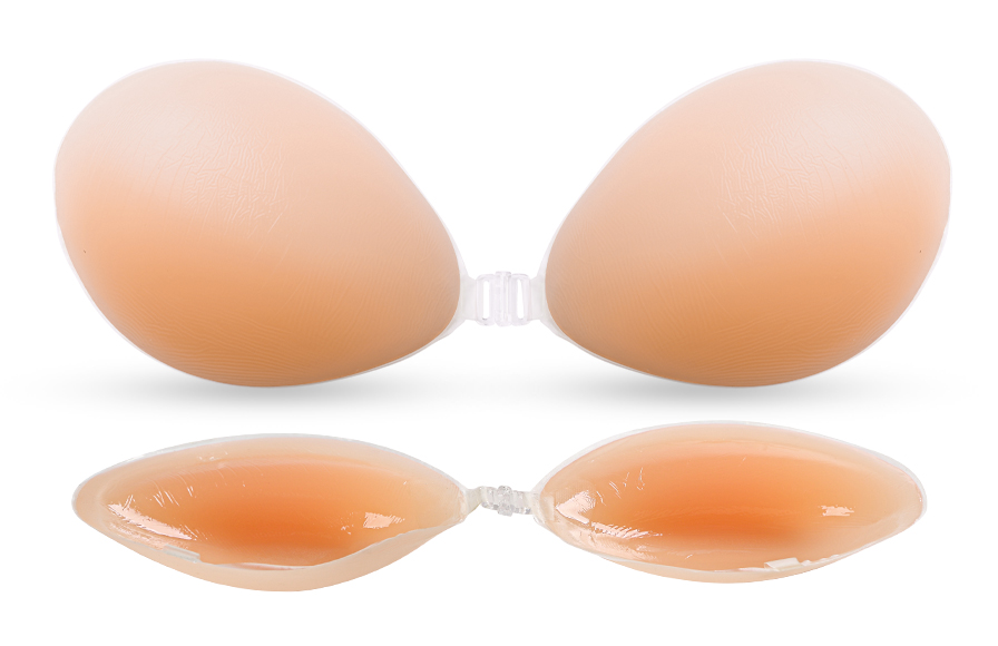 Push up invisible adhesive perfect sculpt strapless silicone bra