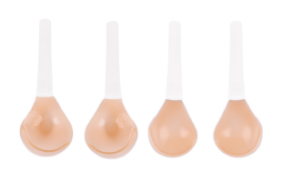 silicone bra selection for big boob with handmade brush