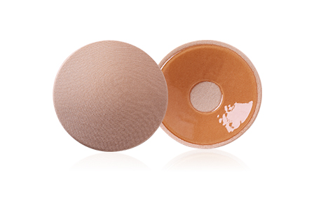 Bio Glue Breathable Fabric Round And Flower Shape Reusable Nipple Cover