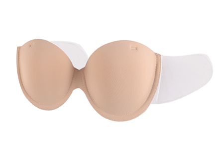 U-Shaped Adhesive Invisible Bra With Transparent Adhesive Wings