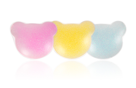 Glitter Bear Flower Reusable Silicone Nipple Cover With Multi Color